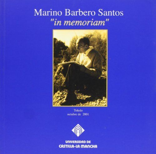 MARINO BARBERO SANTOS "IN MEMORIAM", de ARROYO ZAPATERO | portada del libro