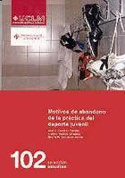 Motivos de abandono de la práctica del deporte juvenil, de Contreras Jordán | portada del libro