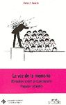 La voz de la memoria. Estudios sobre el cancionero popular infantil., de Cerrillo Torremocha | portada del libro
