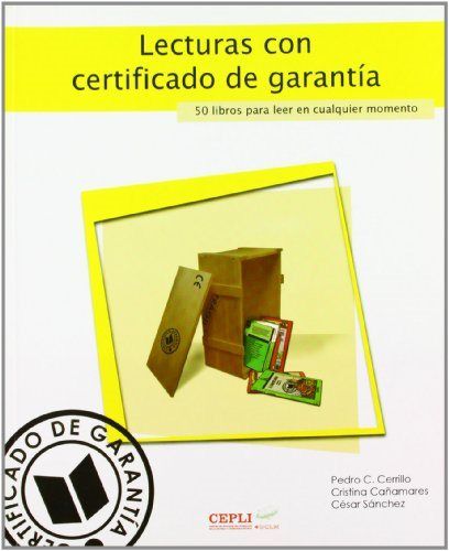 Lecturas con certificado de garantía, de Cerrillo Torremocha | portada del libro