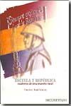 Escuela y república. Cuaderno de una maestra rural, de Bresó Moreno | portada del libro