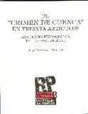 El crimen de Cuenca en treinta artículos, de López Villaverde | portada del libro