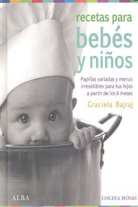Recetas para bebes y niños, de Bajraj | portada del libro