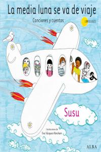 La media luna se va de viaje, de Susu | portada del libro