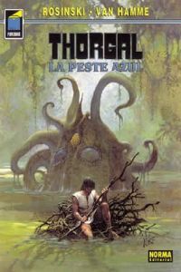 THORGAL 25: LA PESTE AZUL, de Rosinski | portada del libro