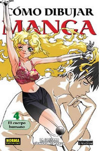 CÓMO DIBUJAR MANGA 04. EL CUERPO HUMANO, de AA.VV. | portada del libro