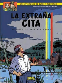 BLAKE Y MORTIMER 15. LA EXTRAÑA CITA, de Van Hamme | portada del libro