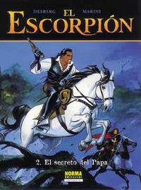 EL ESCORPIÓN 02. EL SECRETO DEL PAPA, de Desberg | portada del libro