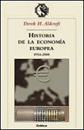 La econom¡a europea 1914-2000, de ALDCROFT,DEREK H. | portada del libro