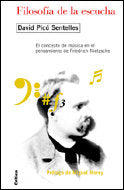 Filosofía de la escucha, de Picó Sentelles | portada del libro