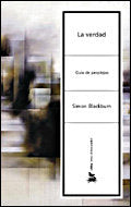La verdad, de Blackburn | portada del libro
