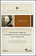 Lecciones sobre el desarrollo de la matemática en el siglo XIX, de Sánchez Ron | portada del libro