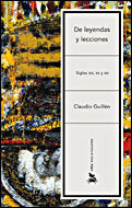 De leyendas y lecciones, de Guillén | portada del libro