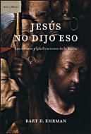 Jesús no dijo eso, de Ehrman | portada del libro