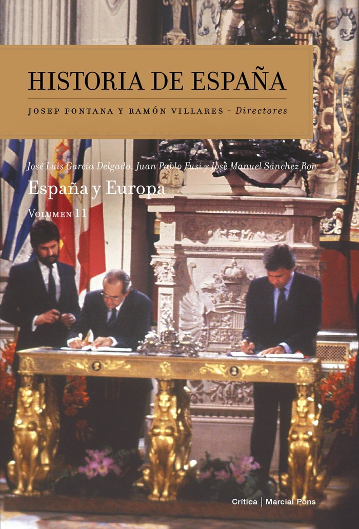 España y Europa, de García Delgado | portada del libro