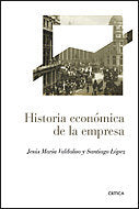 Historia económica de la empresa, de López García | portada del libro