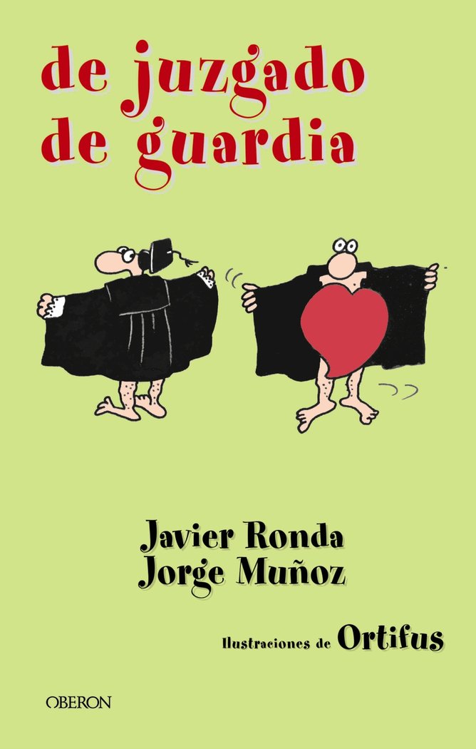 De juzgado de guardia, de Ronda, Javier | portada del libro