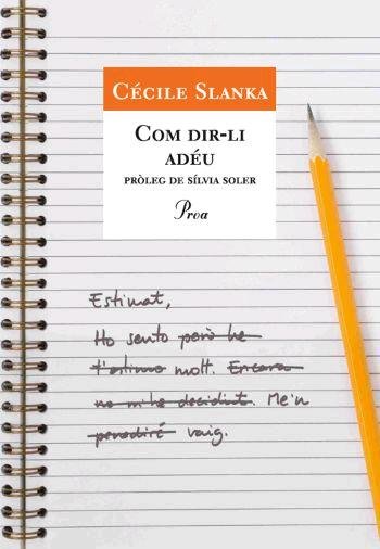 Com dir-li adéu, de Slanka, Cécile | portada del libro