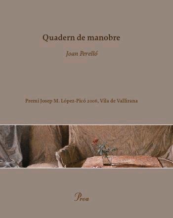 Quadern de manobre, de Perelló Ginard | portada del libro