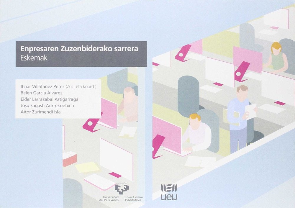 ENPRESAREN ZUZENBIDERAKO SARRERA: ESKEMAK, de ZURIMENDI ISLA | portada del libro