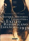 Cultura, historia y literatura del exilio republicano español de 1939, de Varios autores | portada del libro