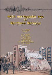 Main earthquake map of Northern Morocco, de Peláez | portada del libro