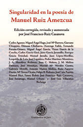 Singularidad en la poesía de Manuel Ruiz Amezcua, de Ruiz Casanova | portada del libro