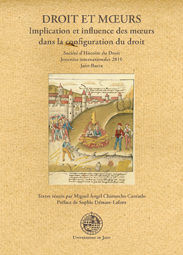 Droit et moeurs, de Chamocho Cantudo, Miguel Ángel | portada del libro
