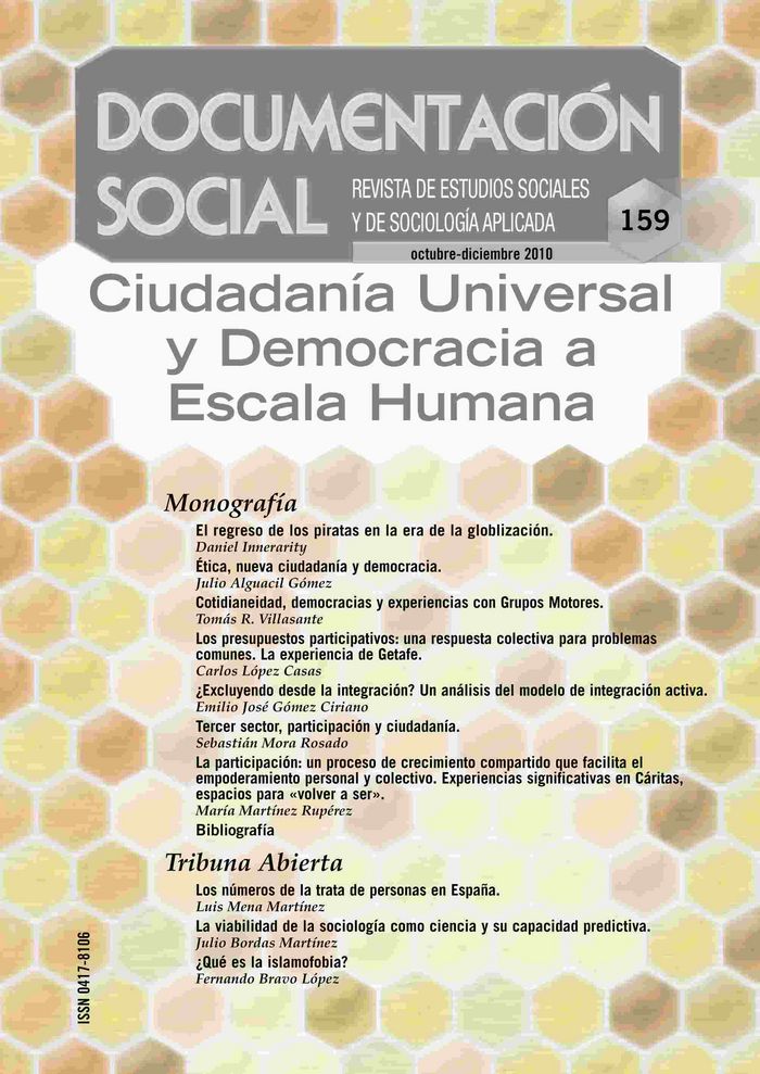 Ciudadanía universal y democracia a escala humana, de VV.AA. | portada del libro
