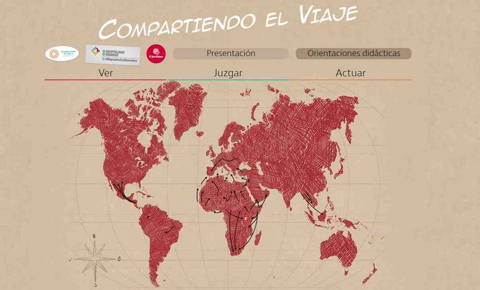 Compartiendo el viaje, de Varios autores | portada del libro