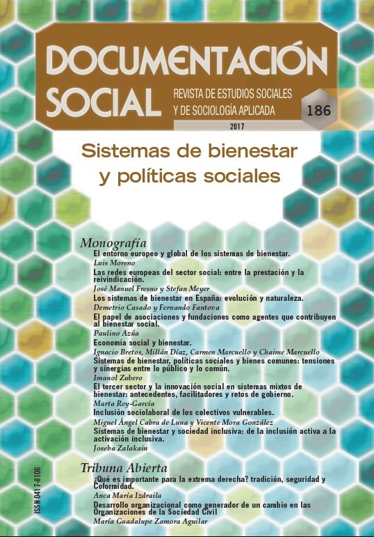 Sistemas de bienestar y políticas sociales, de Varios autores | portada del libro