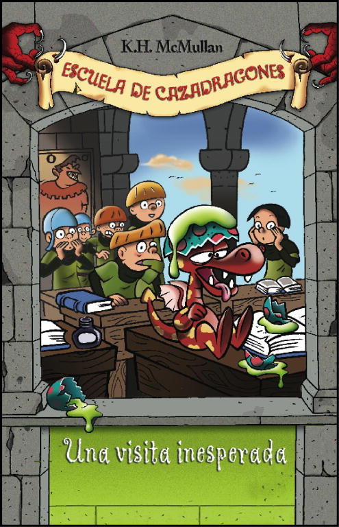 Una visita inesperada (Escuela de Cazadragones 5), de McMullan, K. H. | portada del libro