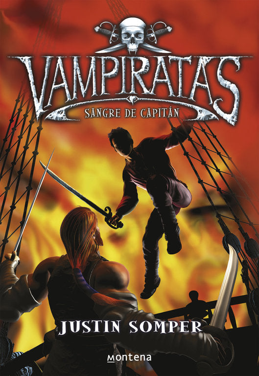 Sangre de capitán (Vampiratas 3), de Somper, Justin | portada del libro