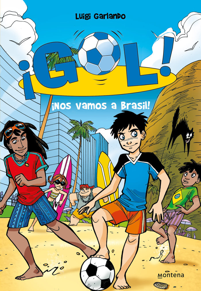 ¡Nos vamos a Brasil! (Serie ¡Gol! 2), de Garlando, Luigi | portada del libro