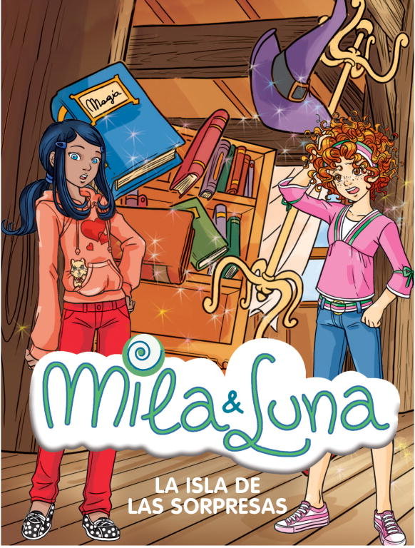 La isla de las sorpresas (Mila & Luna 12), de Bat | portada del libro