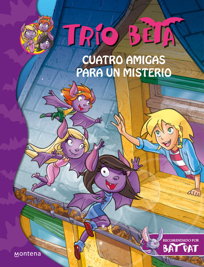 Cuatro amigas para un misterio (Trío Beta 1), de Pavanello, Roberto | portada del libro