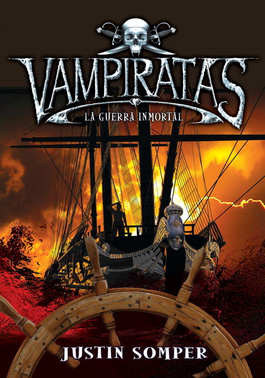 Guerra inmortal (Vampiratas 6), de Somper | portada del libro