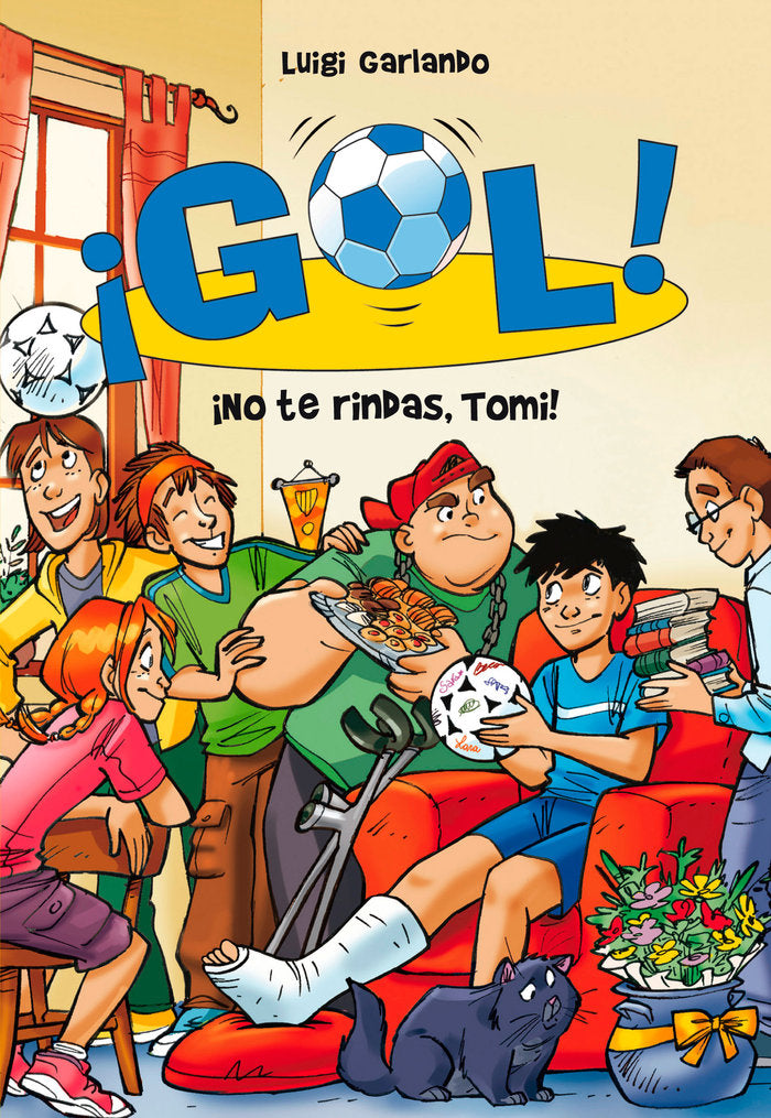¡No te rindas, Tomi! (Serie ¡Gol! 15), de Garlando, Luigi | portada del libro