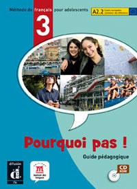 Pourquoi pas ! 3. CD-ROM. Libro del profesor, de Lions-Oliviéri, Marie-Laure | portada del libro