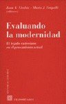 EVALUANDO LA MODERNIDAD, de NICOLAS,JUAN ANTONIO FRAPOLLI | portada del libro