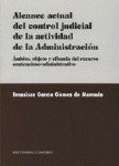 ALCANCE ACTUAL DEL CONTROL JUDICIA, de GARCIA GOMEZ DE MERCADO | portada del libro