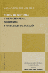 TEORIA DE SISTEMAS Y DERECHO PENAL, de GOMEZ JARA DIEZ | portada del libro
