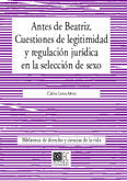 ANTES DE BEATRIZ CUESTIONES DE LE, de LEMA AÑON | portada del libro