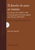 DERECHO DE AUTOR EN INTERNET,EL 2ºED, de GARROTE FERNANDEZ DIEZ | portada del libro