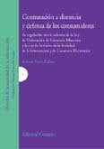 CONTRATACION A DISTANCIA Y DEFENSA DE LOS CONSUMID, de PANIZA FULLANA | portada del libro