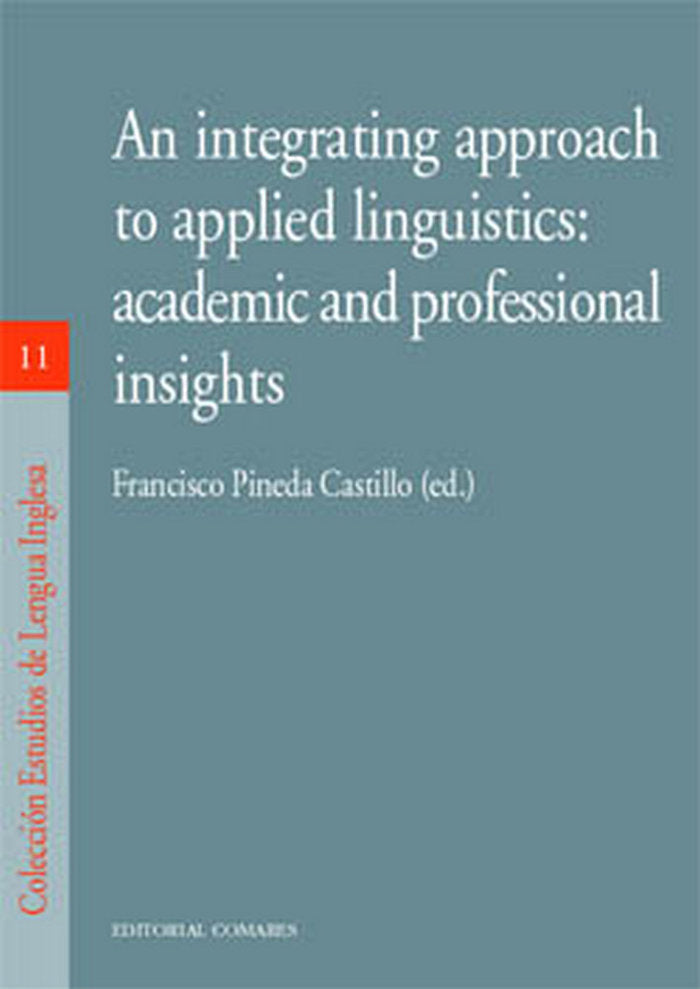 AN INTEGRATING APPROACH TO APPLIED LINGUISTICS, de PINEDA CASTILLO | portada del libro