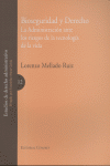 BIOSEGURIDAD Y DERECHO, de MELLADO RUIZ | portada del libro