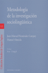 METODOLOGIA DE LA INVESTIGACION SOCIOLINGUISTICA, de ALMEIDAM | portada del libro