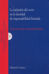 EXCLUSION DEL SOCIO EN SOCIEDAD RESPONSABILIDAD LIMITADA, de FRAMIÑAN SANTAS | portada del libro