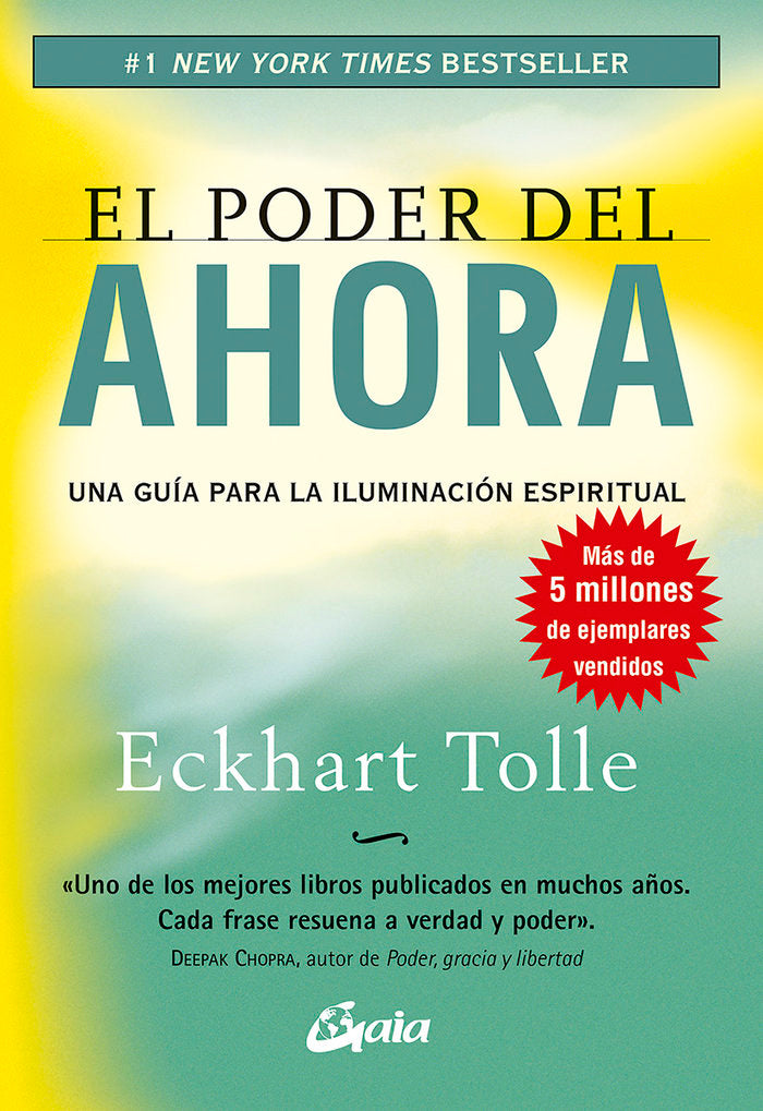 El poder del ahora, de Tolle, Eckhart | portada del libro